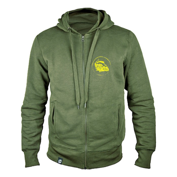 Carpzilla Logo Zipper Hoodie