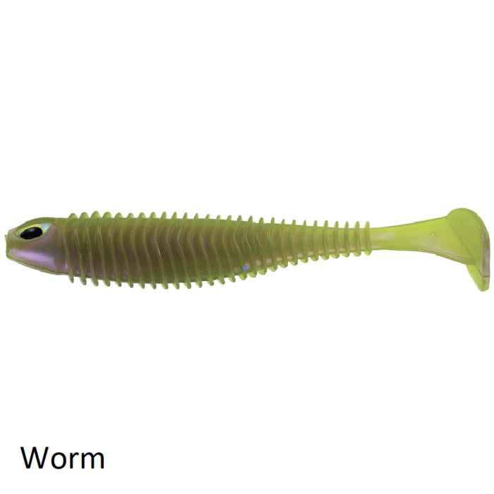 Chasebaits Paddle Tail Lure Worm