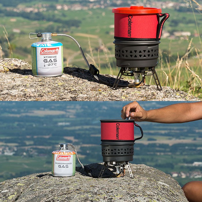 Coleman Fyrestorm PCS Stove In Use