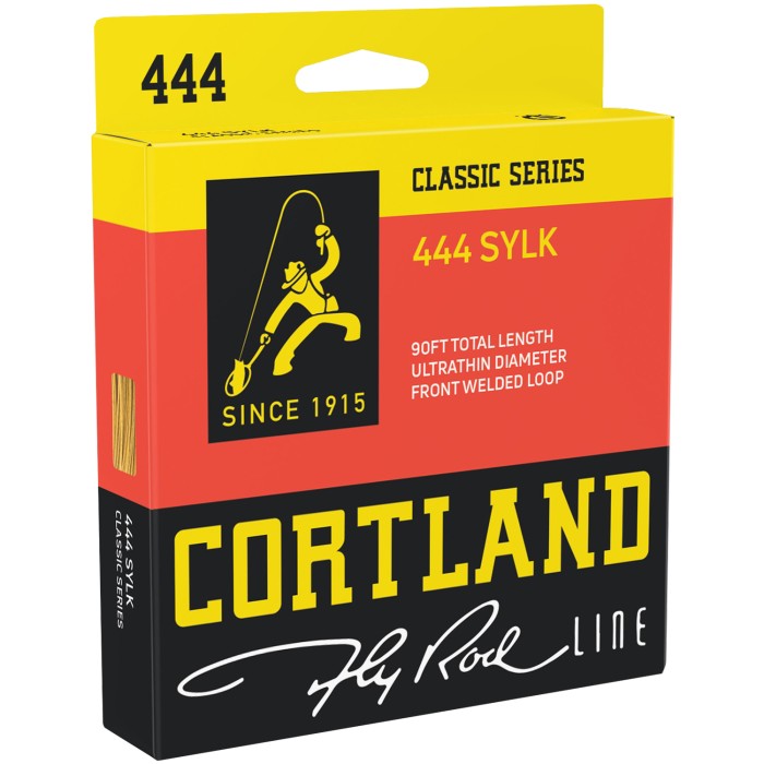 Cortland 444 Sylk Floating Fly Line Packaged