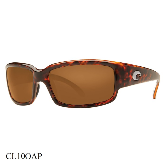 Costa Del Mar Caballito Sunglasses Tortoise Frame Amber Lenses