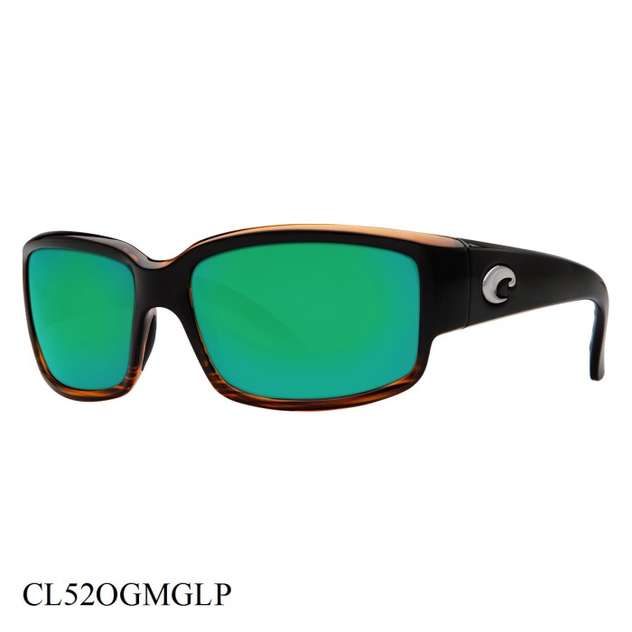 Costa Del Mar Caballito Sunglasses Coconut Fade Frame Green Lenses