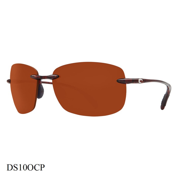 Costa Del Mar Destin Sunglasses Tortoise Frame Copper Lenses