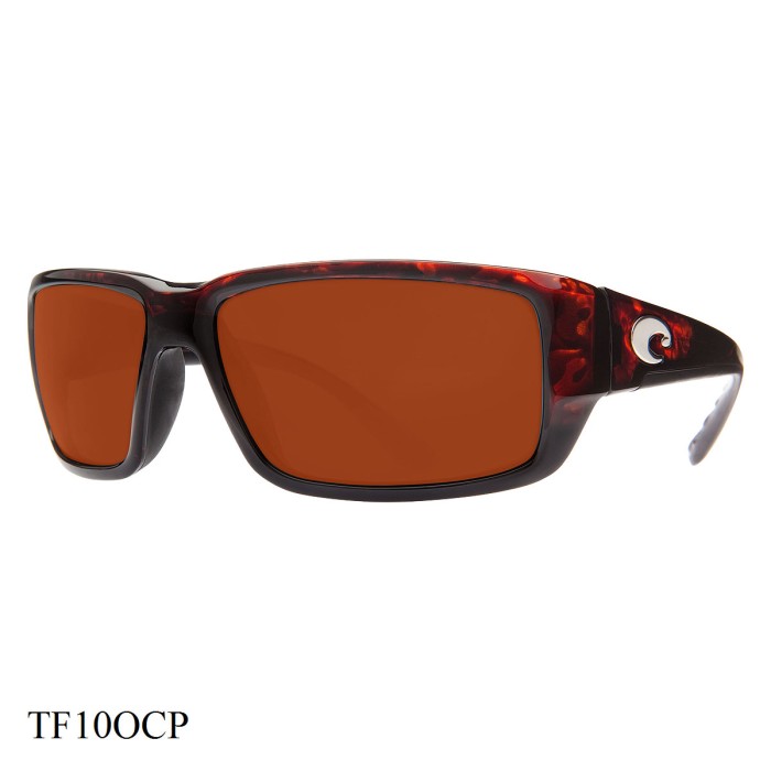 Costa Del Mar Fantail Sunglasses Tortoise Frame Copper Lenses