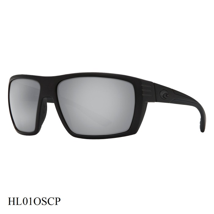 Costa Del Mar Hamlin Sunglasses Blackout Frame Silver Lenses