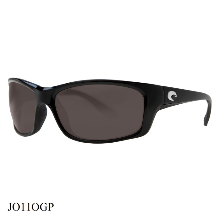 Costa Del Mar Jose Sunglasses Black Frame Grey Lenses
