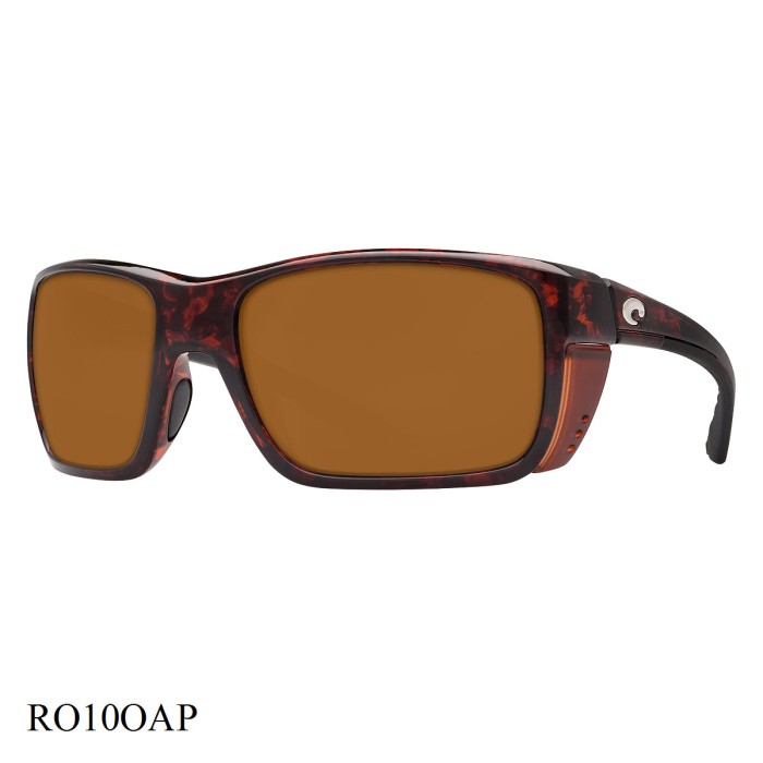 Costa Del Mar Rooster Sunglasses Tortoise Frame Amber Lenses