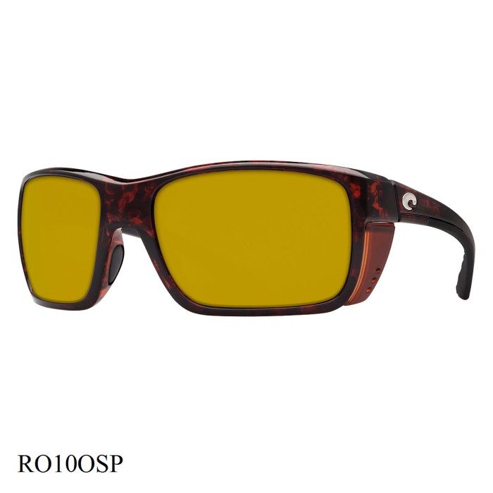 Costa Del Mar Rooster Sunglasses Tortoise Frame Sunrise Lenses