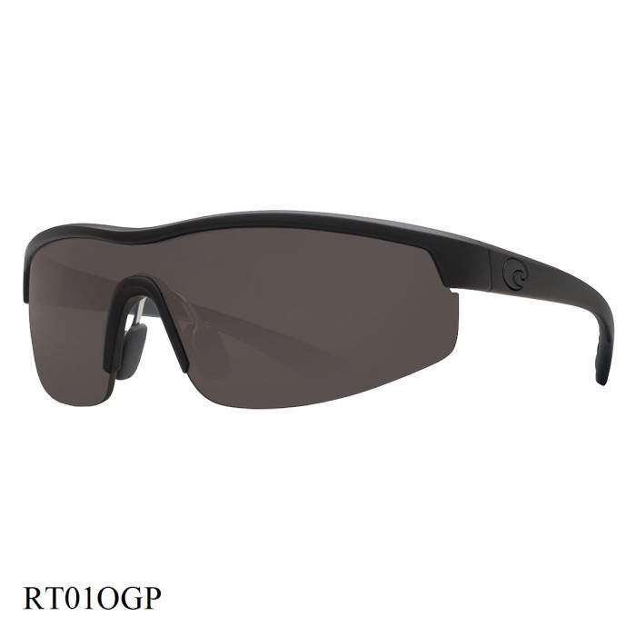 Costa Del Mar Straits Sunglasses Blackout Frame Grey Lenses