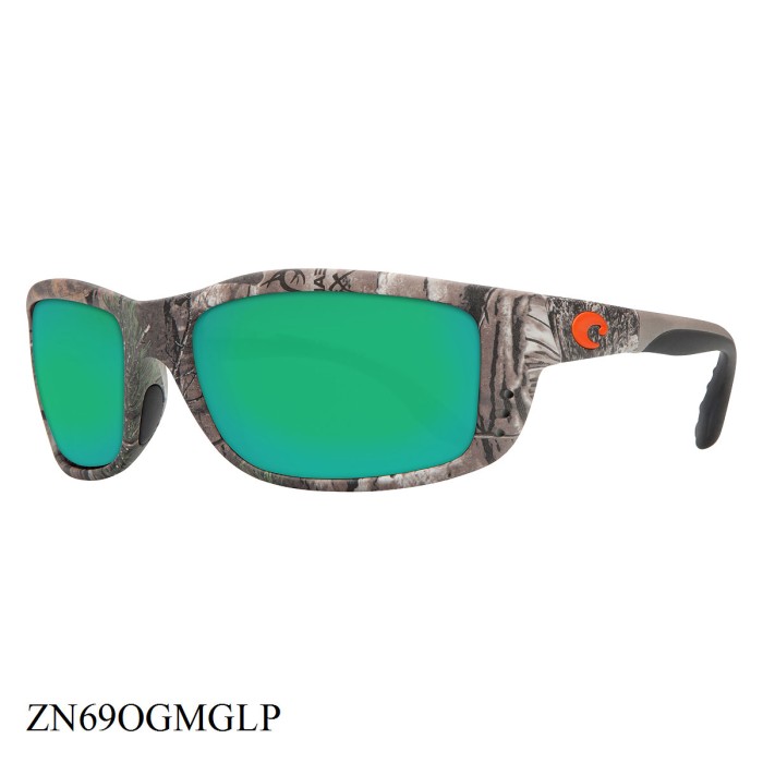 Costa Del Mar Zane Sunglasses Realtree Frame Green Lenses