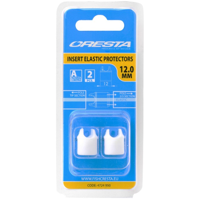 Cresta Insert Elastic Protectors 12mm