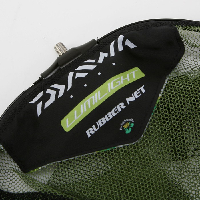 Daiwa Lumilight Rubber Net Close Up 1