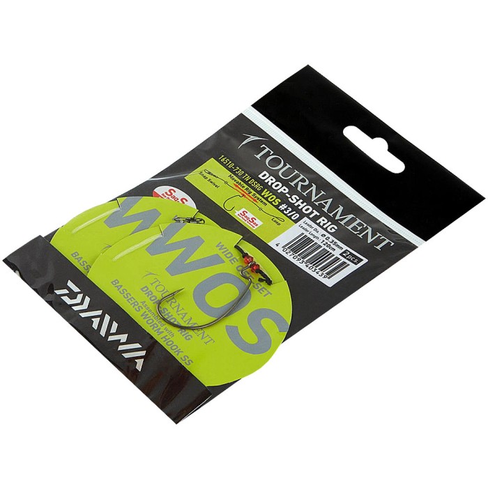 Daiwa Tournament Drop Shot Rig Worm Off-Set