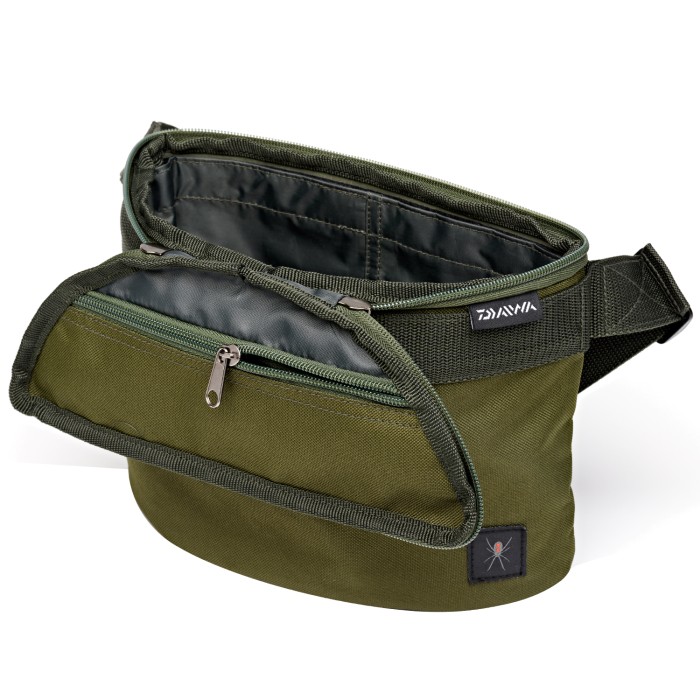 Daiwa Black Widow Fishing Bait Caddy Open