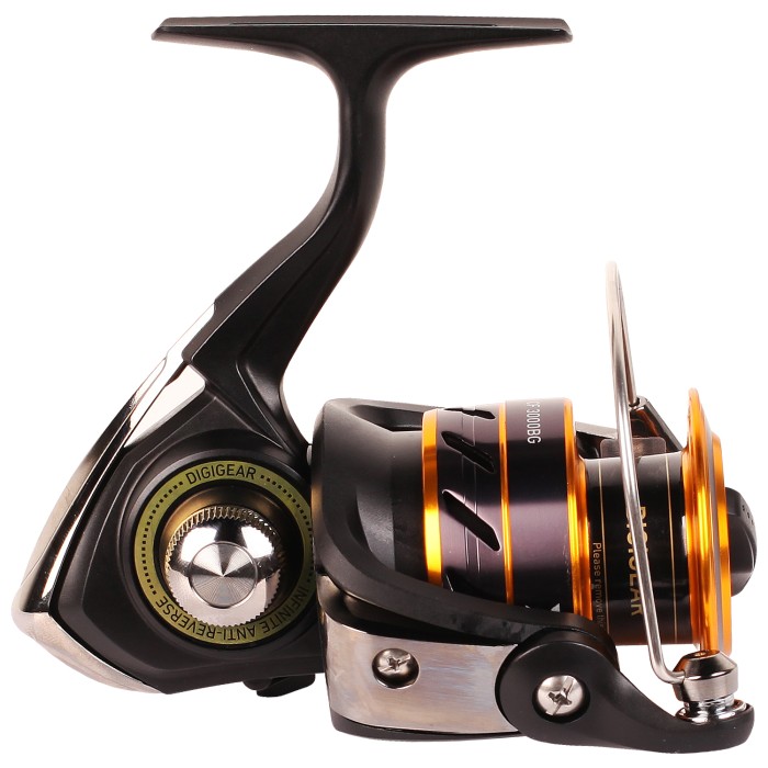 Daiwa Crossfire Black Gold Reel Side 2