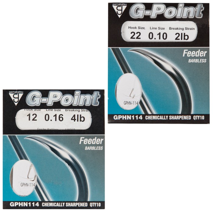 Daiwa Feeder Barbless Hook To Nylon Hook