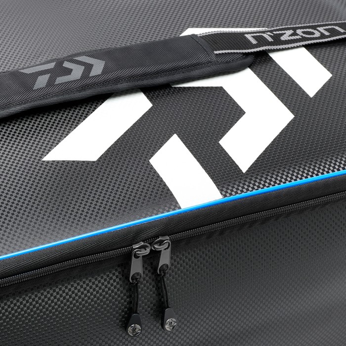 Daiwa N'ZON EVA Barrow Bag Close Up Logo