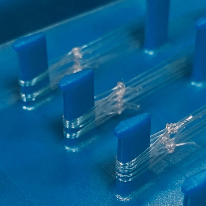 Daiwa N'ZON Fishing Rig Case Blue & Black Close Up