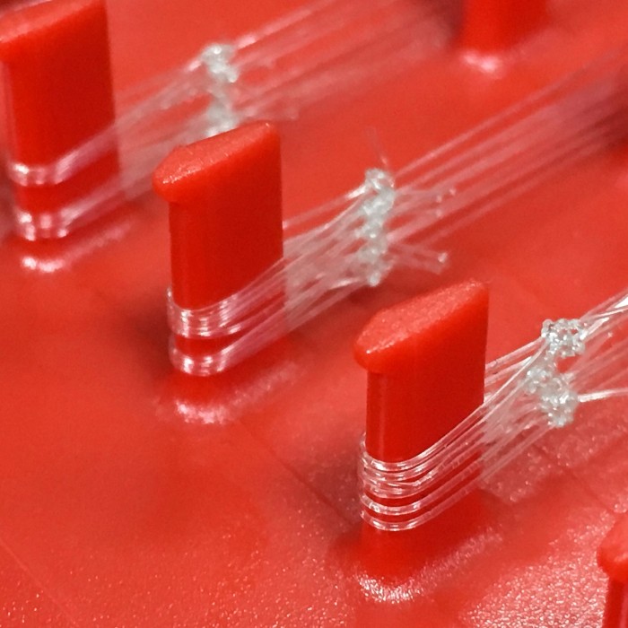 Daiwa N'ZON Fishing Rig Case Red & Black Close Up 1