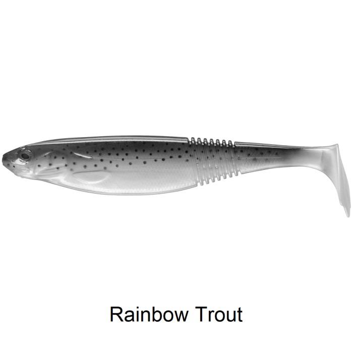 Daiwa Prorex Classic Shad Duck Fin Lure Rainbow Trout