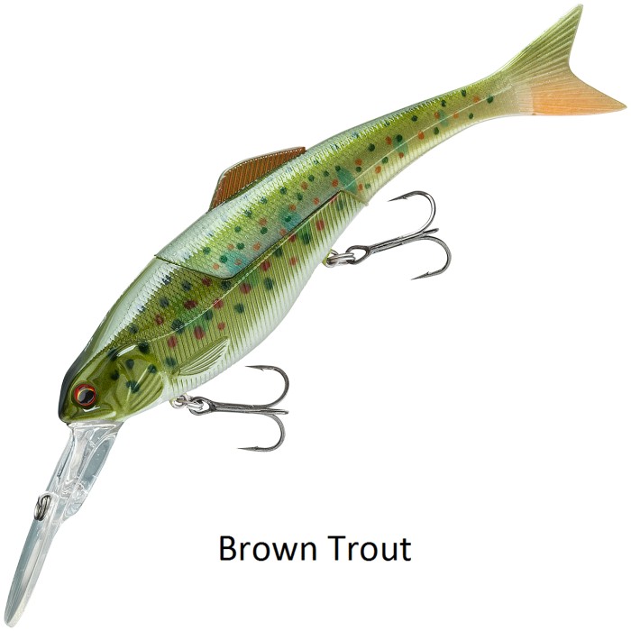 Daiwa Prorex Hybrid Crank 140 Lure Brown Trout
