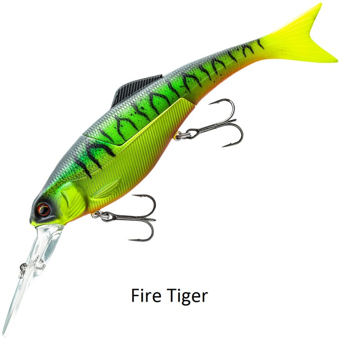Daiwa Prorex Hybrid Crank 140 Lure Fire Tiger