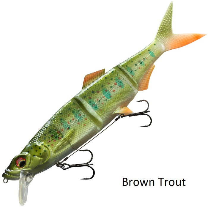 Daiwa Prorex Hybrid Swimbait Lure Brown Trout