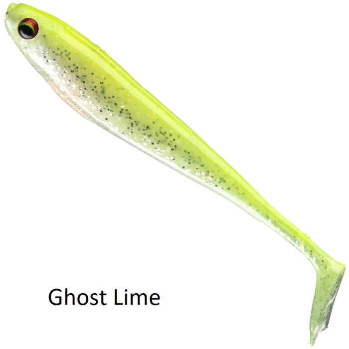 Daiwa Prorex Micro Shad 45DF Ghost Lime