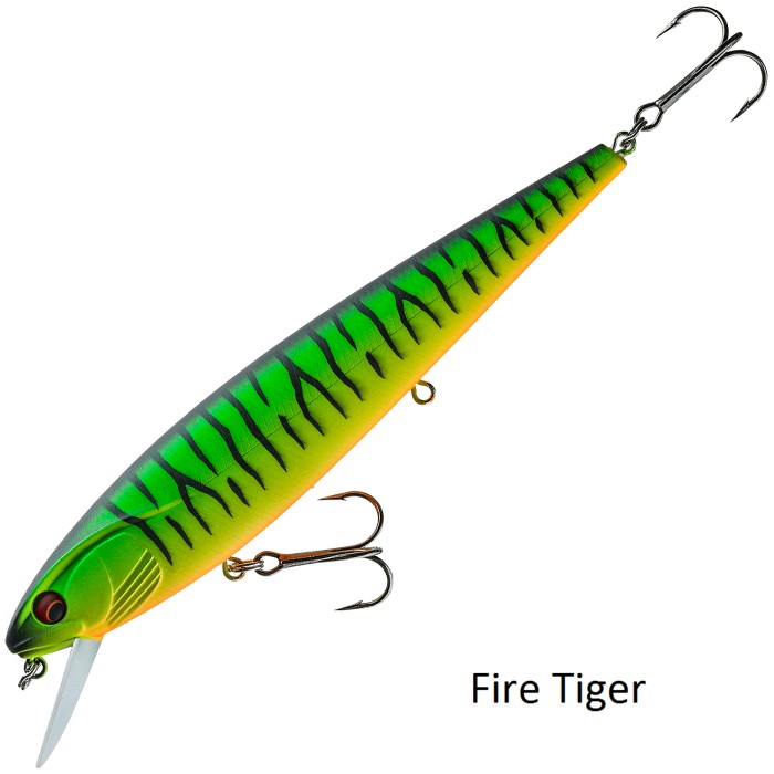 Daiwa Prorex Minnow SR Lure Fire Tiger