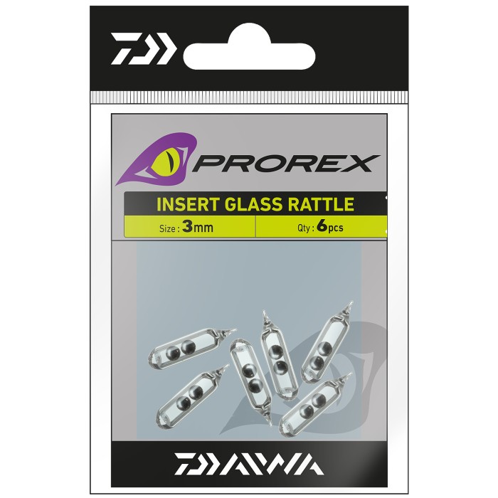 Daiwa Prorex Screw-In Insert Glass Rattle Packet