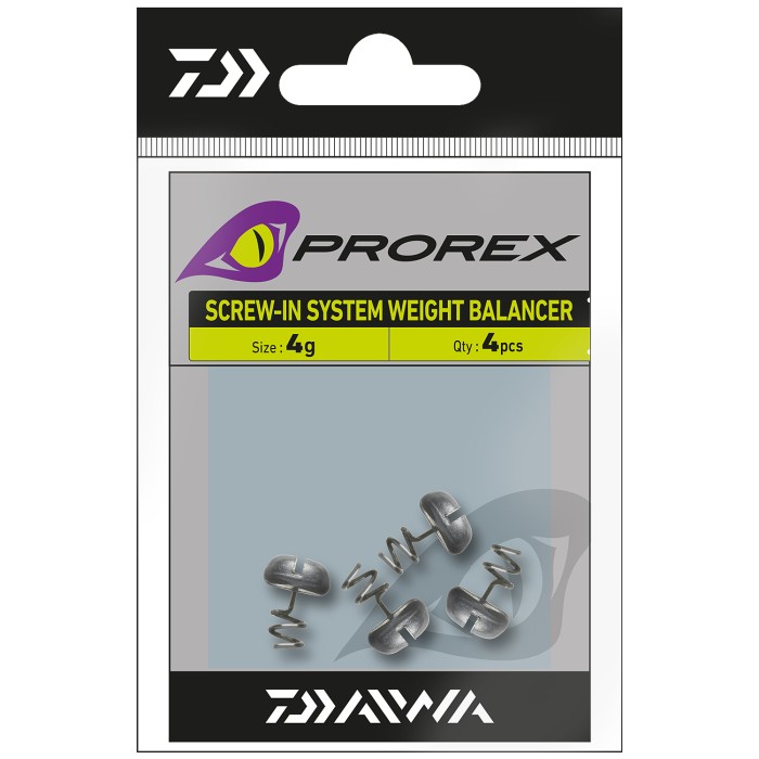 Daiwa Prorex Screw-In Weight Balancer Packet