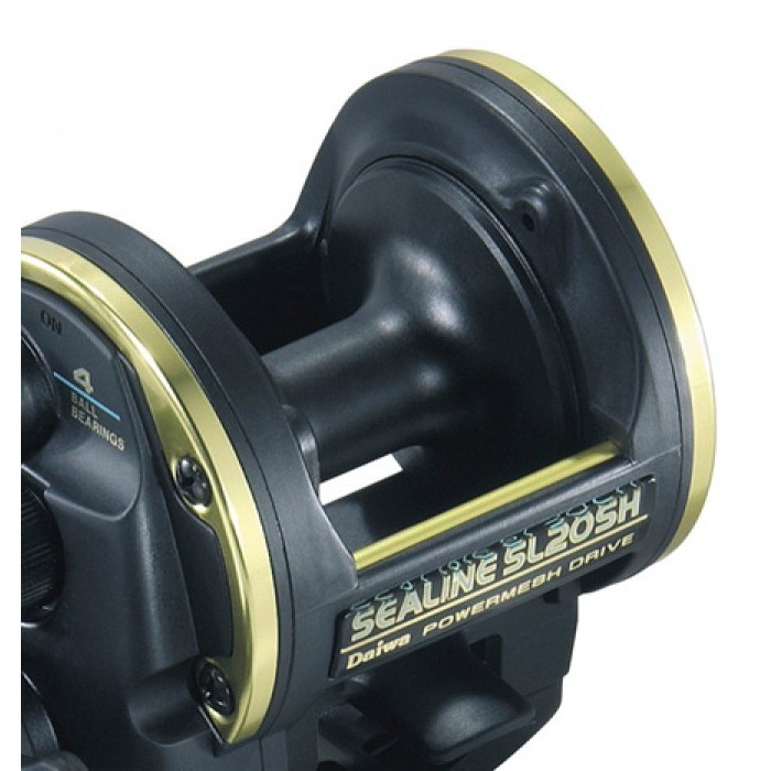 Daiwa Sealine SLOSH Multiplier Reels Close Up
