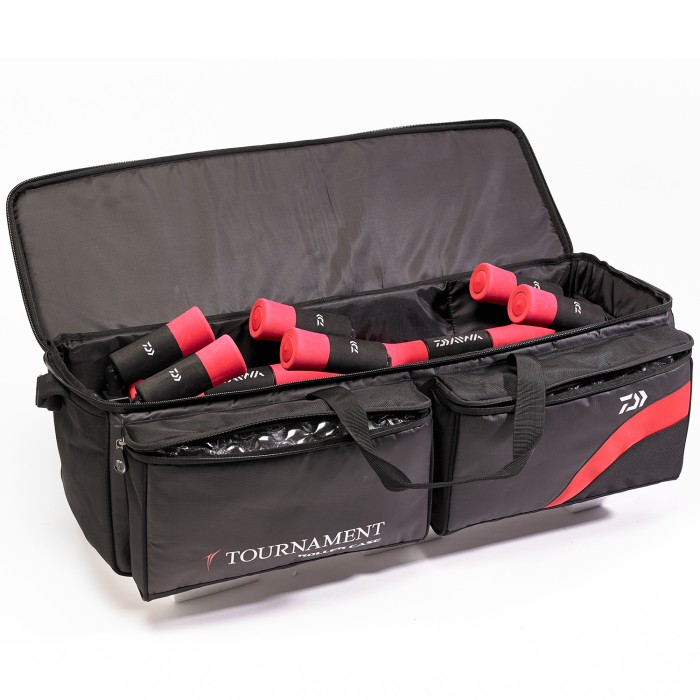 Daiwa Tournament Pole Roller Case Open