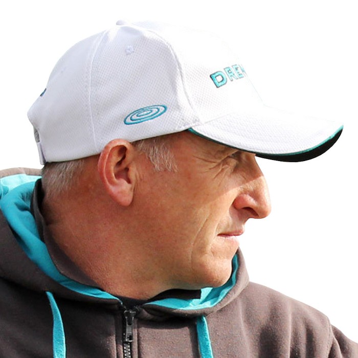 Drennan White/Aqua Cap 2