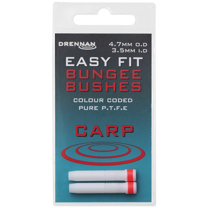 Drennan Easy Fit Bungee Bushes Carp Red 3.5mm ID