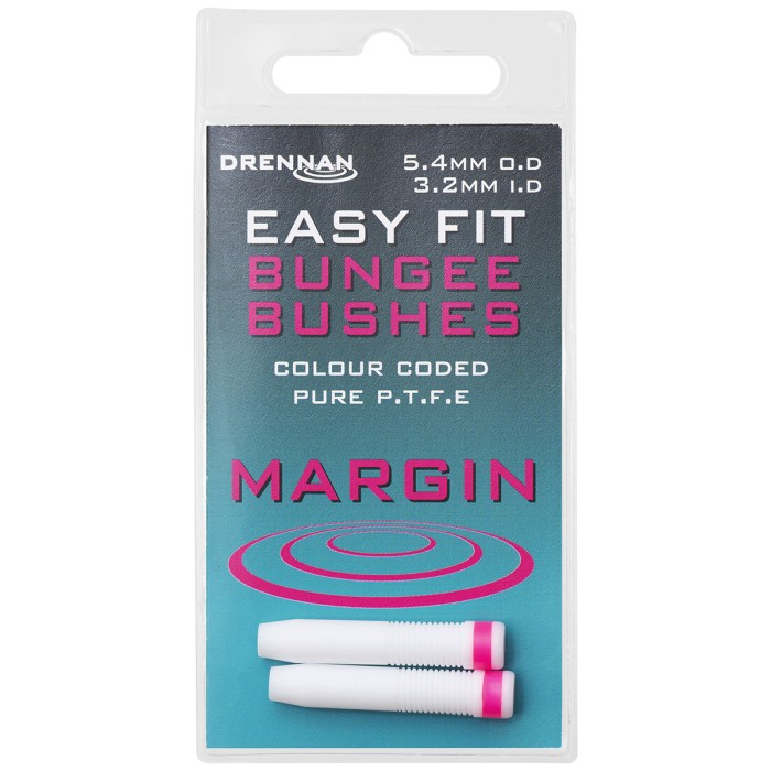 Drennan Easy Fit Bungee Bushes Margin Purple 3.2mm ID