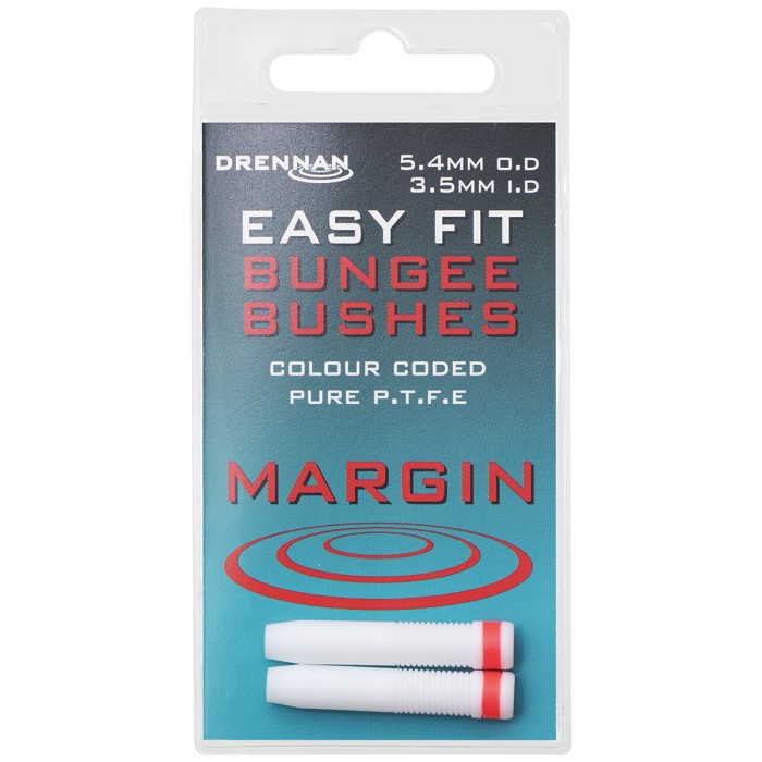 Drennan Easy Fit Bungee Bushes Margin Red 3.5mm ID
