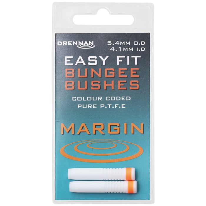 Drennan Easy Fit Bungee Bushes Margin Orange 4.1mm ID