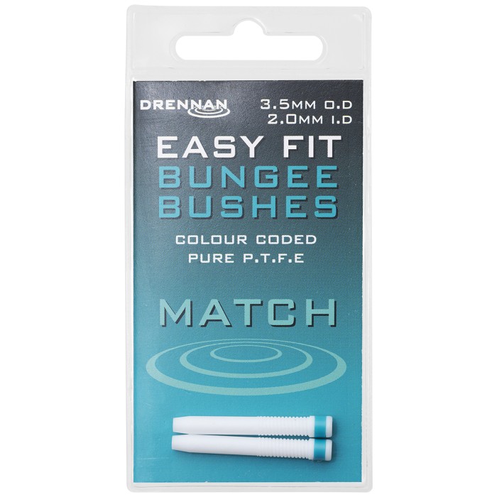 Drennan Easy Fit Bungee Bushes Match Blue 2mm ID