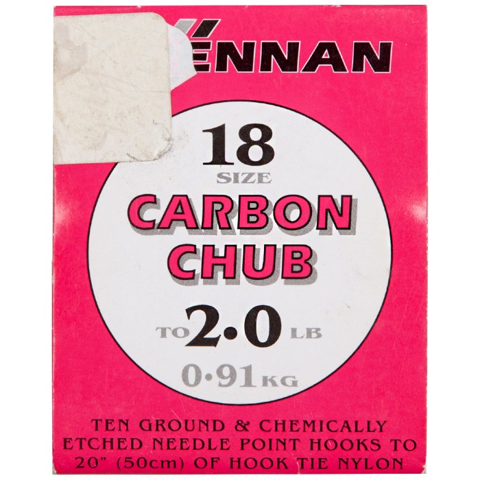 Drennan Carbon Chub Hook to Nylon