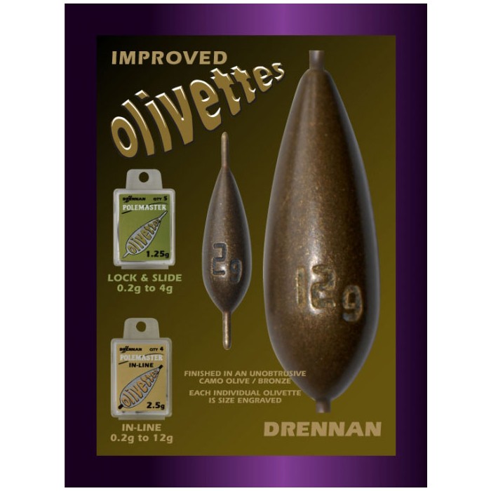 Drennan In-Line Fishing Olivettes 2