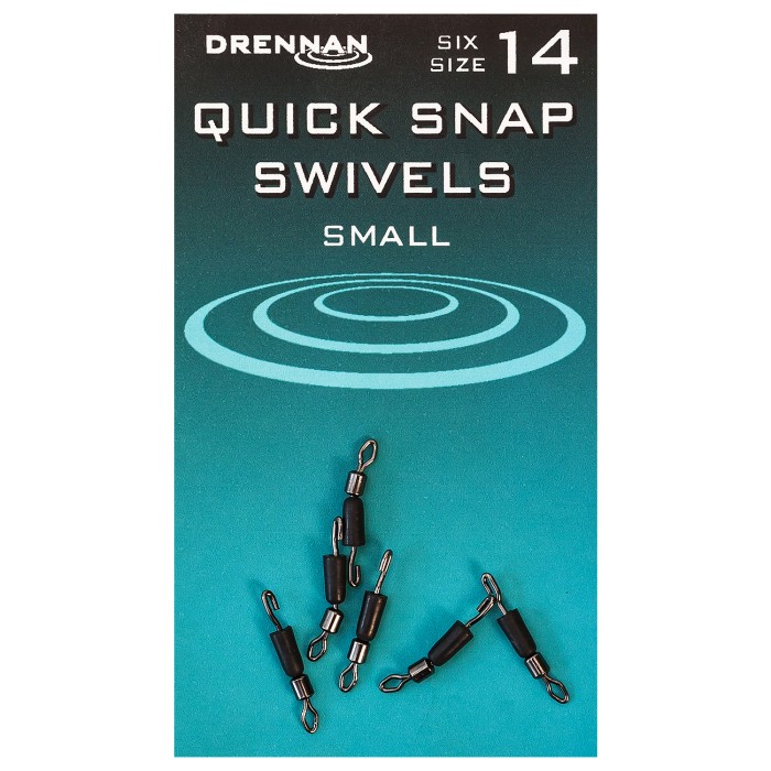 Drennan Quick Snap Swivels Size 14