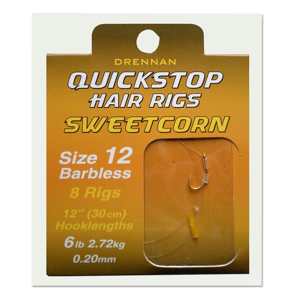 Drennan Quickstop Sweetcorn Fishing Hair Rigs