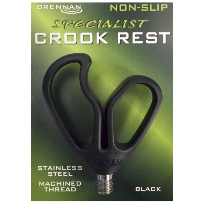 Drennan Specialist Crook Rest Black Packet