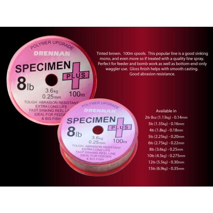 Drennan Specimen Plus Line 1