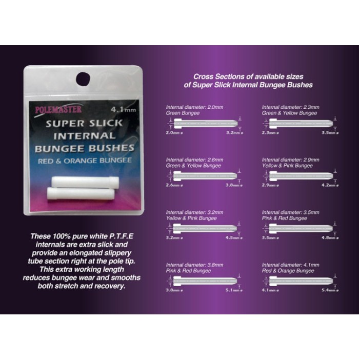 Drennan Super Slick Internal Bungee Bushes 1