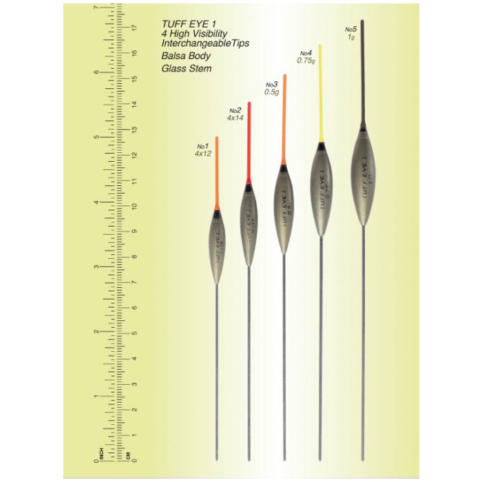 Drennan Tuff Eye Series 1 Pole Floats Information 1