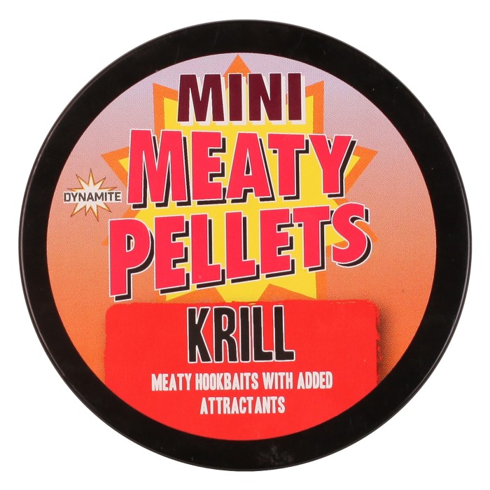 Dynamite Baits Red Krill Meaty Fish Pellets 8mm Lid