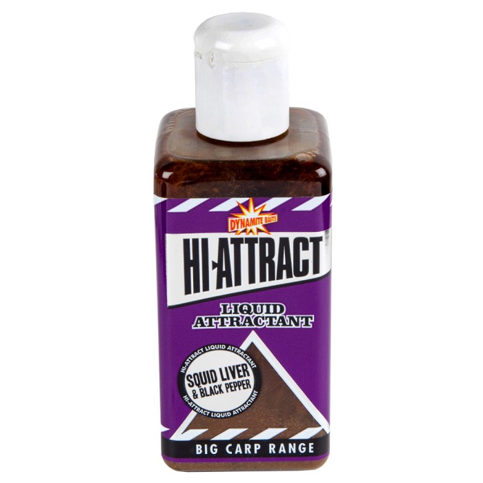 Dynamite Baits Squid Liver & Black Pepper Liquid Attractant 250ml