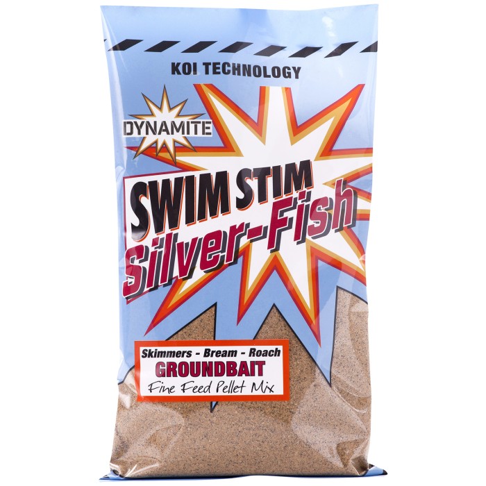 Dynamite Swim Stim Silver Fish Commercial Groundbait Original 900g Packaging
